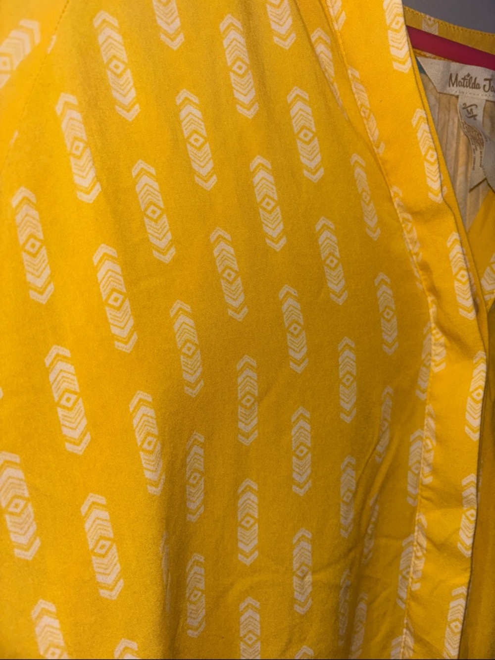 Matilda Jane medium yellow blouse - Picture 4 of 6